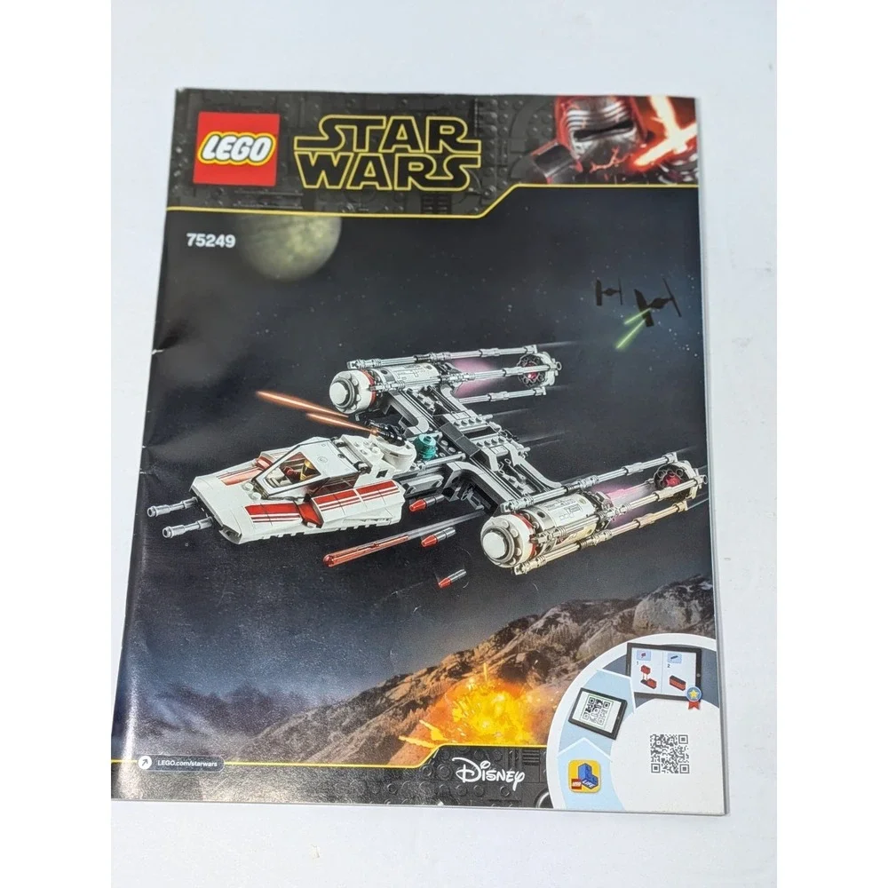 LEGO Star Wars Resistance Y-Wing Starfighter (75249) Manual Only Fast Shipping